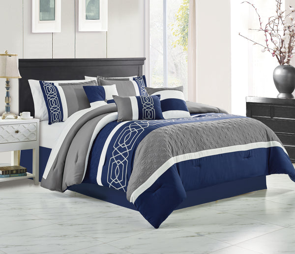 Connor 7-piece Comforter set – Mega Bedding Outlet