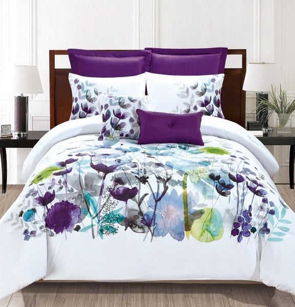 Flower 7-piece Comforter set