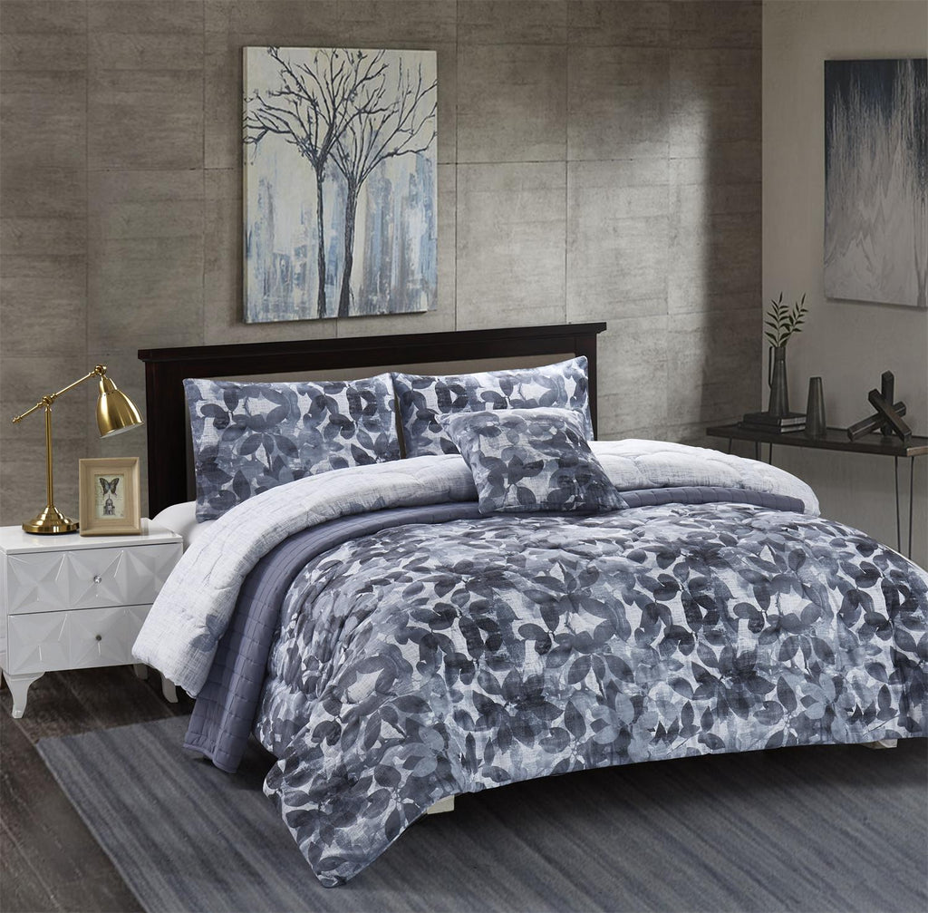 Patelle 5-piece Comforter set with Quilt