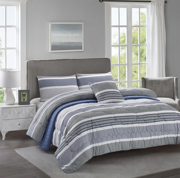 Celeste 5-piece Comforter set with Quilt