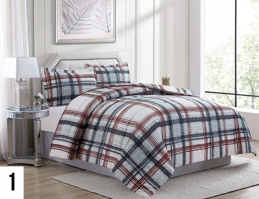 Dream Sleep Printed 3-piece Comforter sets