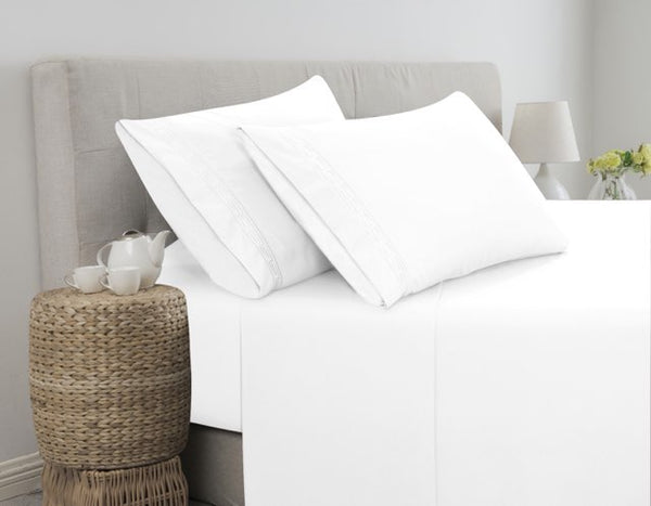 B Comfort Plus Sheet Sets EMBROIDERED 1800